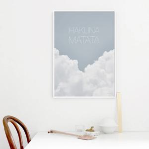 하쿠나 마타타 인테리어 그림 거실 액자 캔버스 포스터