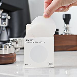 라운드 페이퍼 필터 100매 포터필터 여과지 모카포트 필터