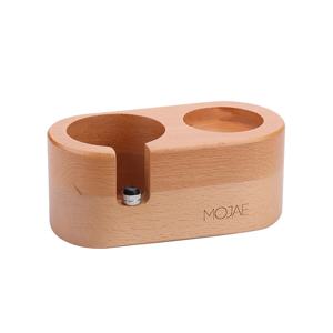 우드 탬핑 스탠드 커피 탬퍼 템퍼 홀더 포터필터 거치대 2구 58mm