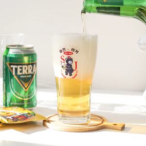 주문제작 커스텀 맥주잔 인쇄 각인
