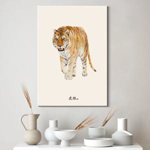 풍수 돈들어오는 액운막이 호랑이 그림 사진 액자 13. 마고소양 맹호도