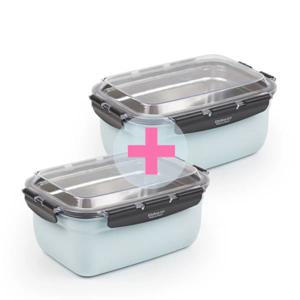 키친아트 다담채 스텐밀폐용기 2L 1 + 1