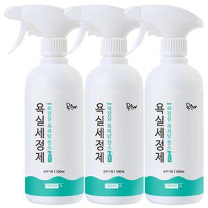강력한 화장실청소세제 욕실세정제 500ml x 3개