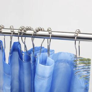 클립형 304 스텐 샤워커튼고리 2color