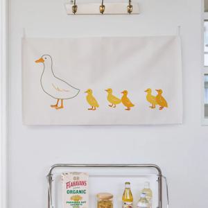 duck duck A/ 오리_와이드 패브릭 포스터 / 일러스트 가리개커튼(2size)