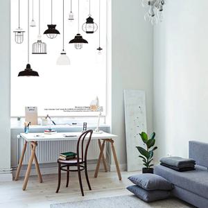 맞춤제작 북유럽 실사롤스크린 블라인드