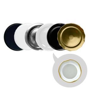 병뚜껑 러그캡 (철/PP) 53mm 플라스틱 철캡 유리병뚜껑