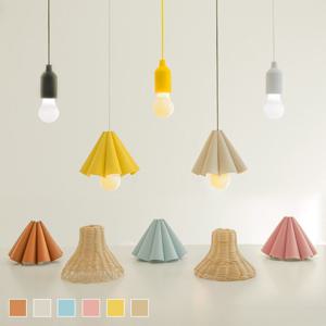 당기는 LED 줄 전구 신생아 아이방 조명 캠핑 무드등 갓등 라탄갓 가죽갓 (7type)