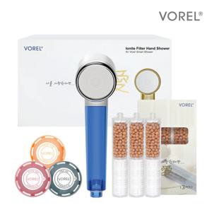 보렐 이오나이트 필터 샤워기 세트 프라임 샤워기+필터3개+향기캡슐3개+쇼핑백