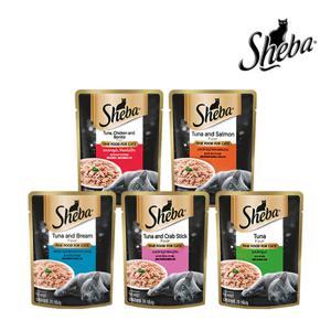 쉬바 파우치 70g 12개모음/고양이들의 파우치 인기간식