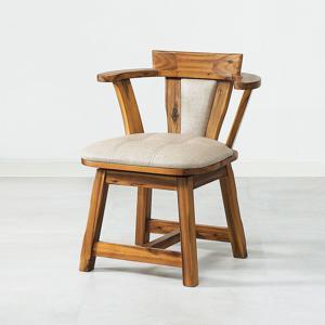DIY  안디 원목 회전 식탁 의자