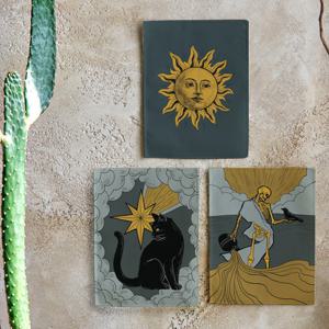 tarot 미니 포스터 / 일러스트 패브릭 포스터_타로(4종세트)