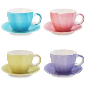 사핸미 카푸치노 커피잔세트 4Colors 커플커피잔 부부잔 신혼부부선물 국산