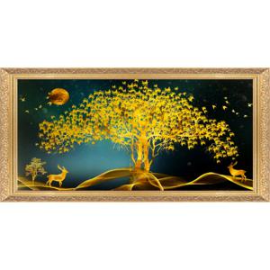DIY 보석십자수금전수 최신26면+AB비즈 80x40cm 풍요의 밤