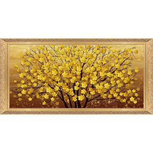 DIY 보석십자수금전수 최신26면+AB비즈 80x40cm 황금매화