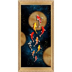 DIY 보석십자수금전수 최신26면+AB비즈 40x80cm 모던 구어도