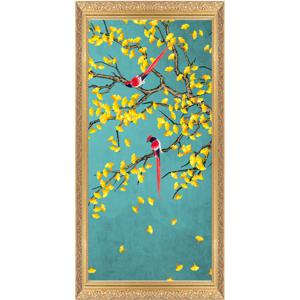 DIY 보석십자수금전수 최신26면+AB비즈 40x80cm 반가운 소식