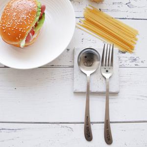 윙커 스테인레스 파스타 스푼+포크세트