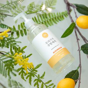 우리가족 과일 채소용 세척제 식기세척 젖병세정 500ml