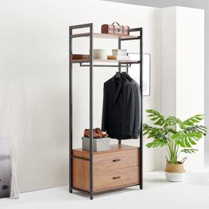 A형 서랍 셀프 오픈 드레스룸 시스템 행거