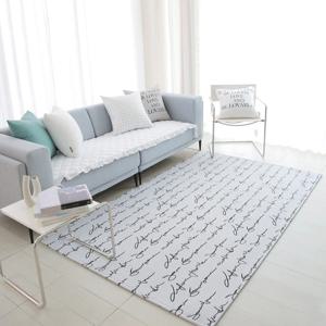 레터링 ( 대형 특대형 )  먼지없는러그 거실러그, 사계절러그,방수러그
