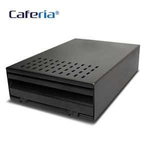 서랍형 넉박스(대)/스테일리스스틸 모던 서랍형 커피찌꺼기통 바리스타 커피용품 (CKB05)