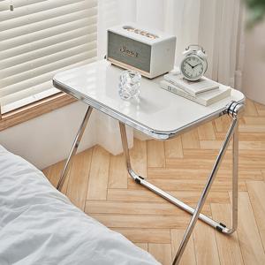 [해외] 아크릴 접이식 책상 폴딩 노트북 테이블 3colors