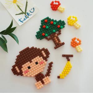 디폼 블럭 만들기 장남감 DIY 키트 세트 ( 아기원숭이와 바나나)