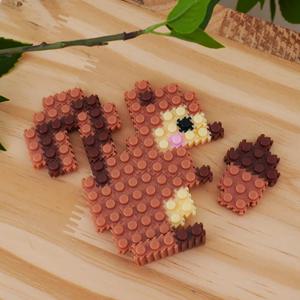 디폼 블럭 만들기 장남감 DIY 키트 세트 ( 아기다람쥐와도토리)