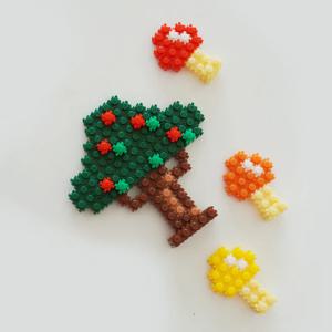 디폼 블럭 만들기 장남감 DIY 키트 세트 ( 나무와버섯들)