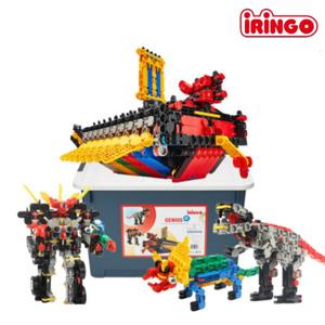 지니어스 알파 1595pcs 유치원 어린이집 블럭 학교 교구