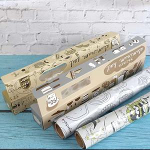 쿠킹호일 캐릭터 위생 랩 호일 은박지 일회용 2종