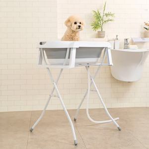 접이식 스탠드 욕조 강아지 반려동물 이동식 애견욕조 대형