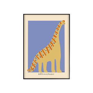 홈인테리어포스터 브라키오사우루스 50x70 액자