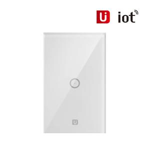 UIOT-SW10S /홈IOT 1구 스마트 벽스위치 / 조명등 형광등 무선원격 지그비방식