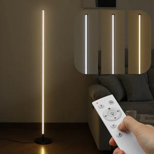 LED 플로어 밝기색온도조절 거실 장스탠드조명 + 고급리모콘포함 2colors
