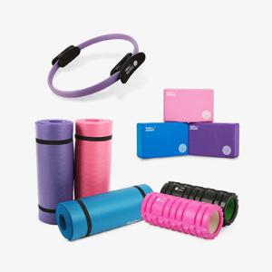 폼롤러33cm+요가매트10mm+요가블럭+필라테스링