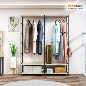 올리카 드레스룸 철재옷장 시스템장  C5 - 깊이 40cm