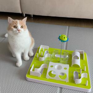 고양이 afp 먹이퍼즐 노즈워크 간식 먹이 장난감 분리불안