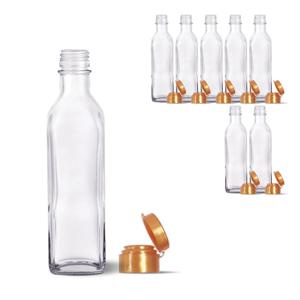 유리병 투명사각병 FN300S 원터치고무캡 (8개입)