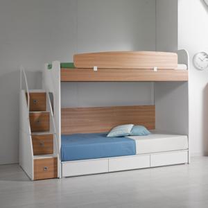 디무트 어린이 이층 수납침대세트 (매트 2EA 포함) 2colors