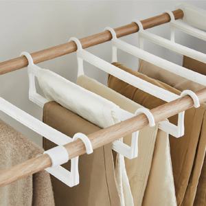 한샘pick 왕자 3단 드레스룸 행거 바지걸이형 옷걸이 5P