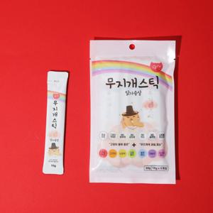 고양이 국산저염츄르 무지개스틱 닭고기맛