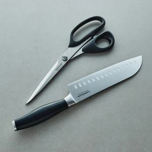 스텐430소재! 산도쿠 식도 + 불고기가위 세트