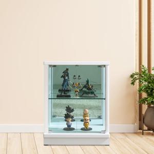 큐물러스 600 유리 장식장 양주장 2단