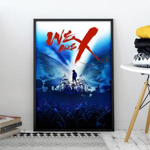 엑스재팬 X Japan 밴드 포스터 브로마이드 인테리어 액자