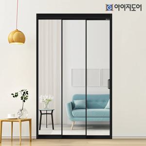 3연동 울트라 초슬림 1.4 현관 중문 시공 친환경 슬라이딩 도어
