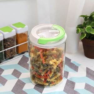 이지락 다용도 밀폐용기 그린/오렌지 1000ml