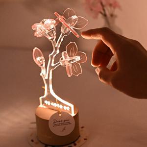 램플로우 주문제작 벚꽃 봄 led 무드등 디퓨저