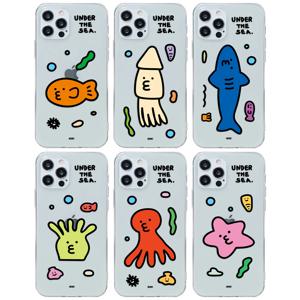 9C9C 언더더씨 클리어케이스_아이폰시리즈